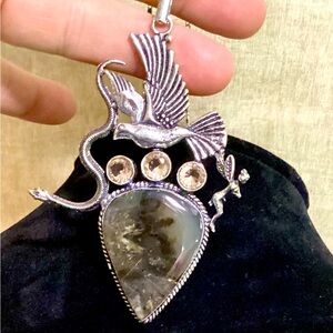 🧚‍♀️🧚Fairy Angel 925 Stamped Necklace